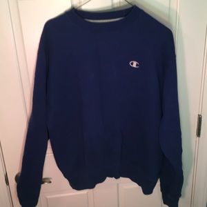 Dark blue sweatshirt